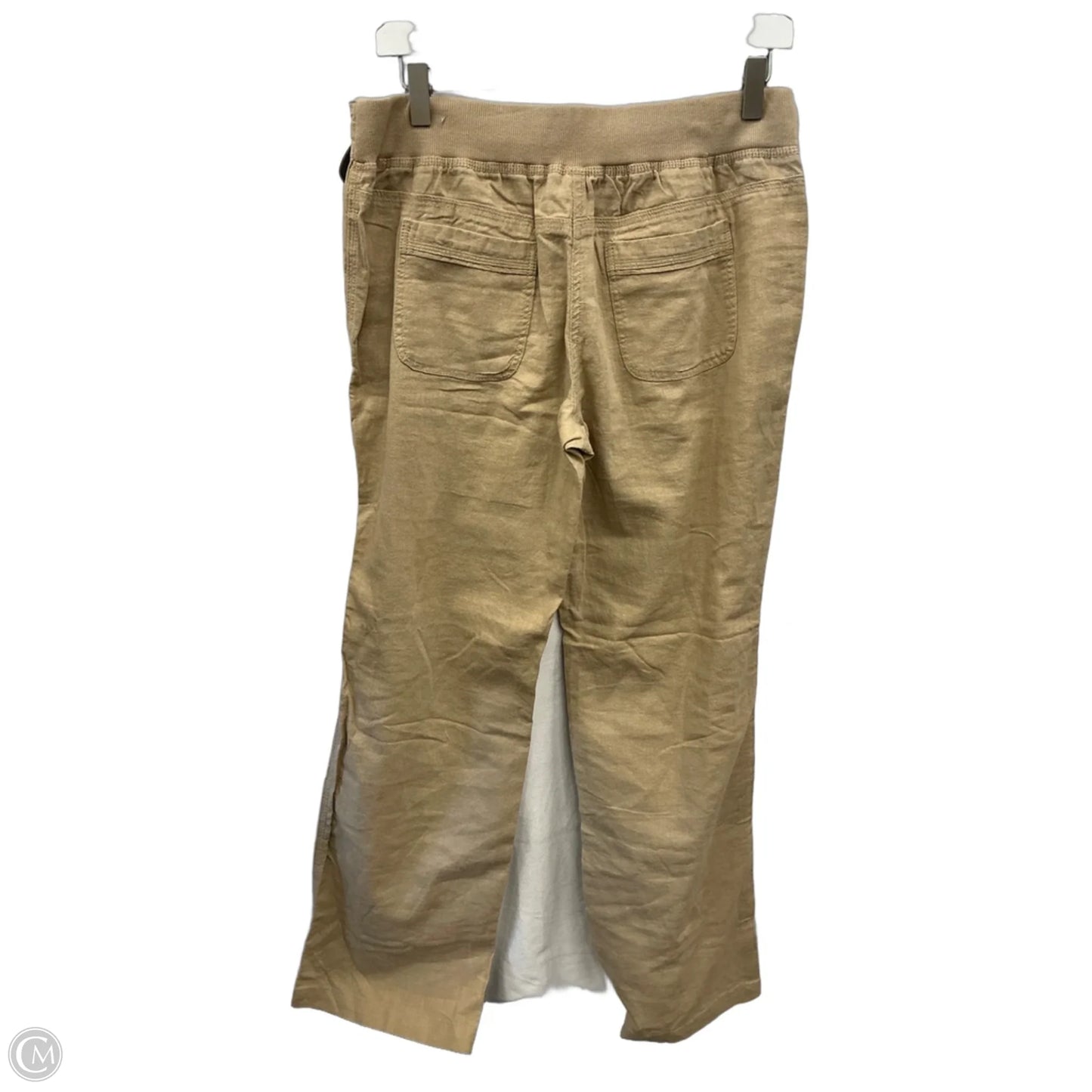 Pants Linen By Per Se In Tan, Size: 8