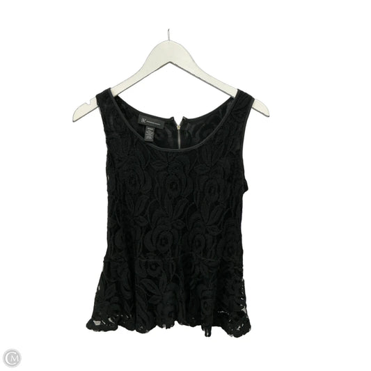 Top Sleeveless By Inc In Black, Size: M