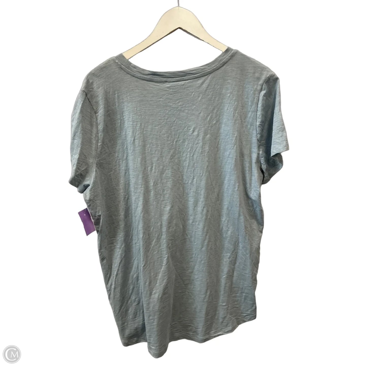Top Short Sleeve By Maurices In Blue, Size: Xxl