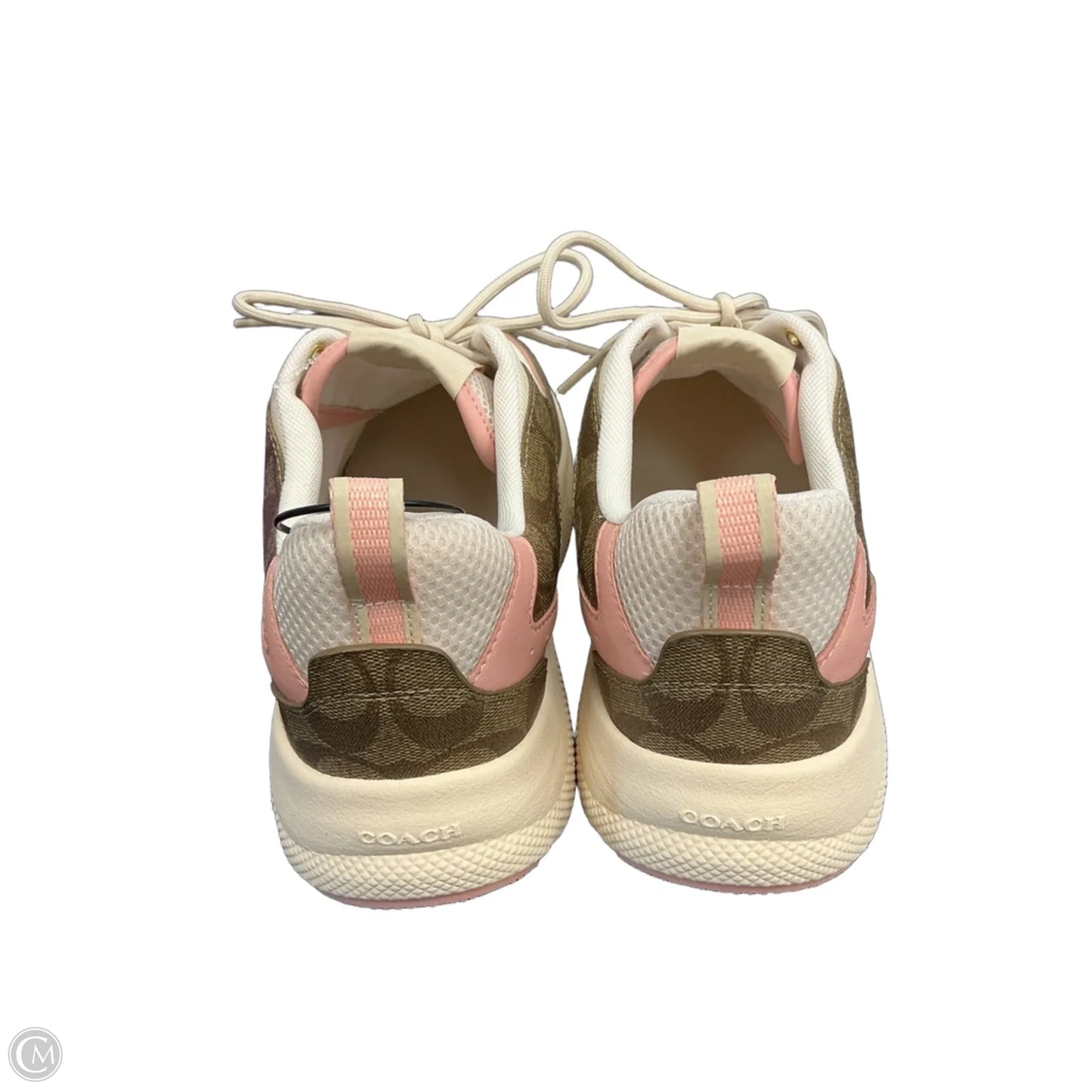 Shoes Designer By Coach In Brown & Pink, Size: 11