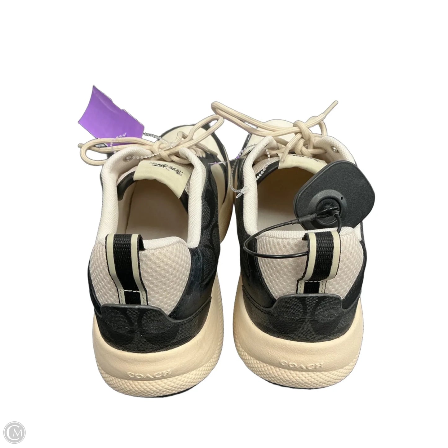 Shoes Designer By Coach In Black & Cream, Size: 11
