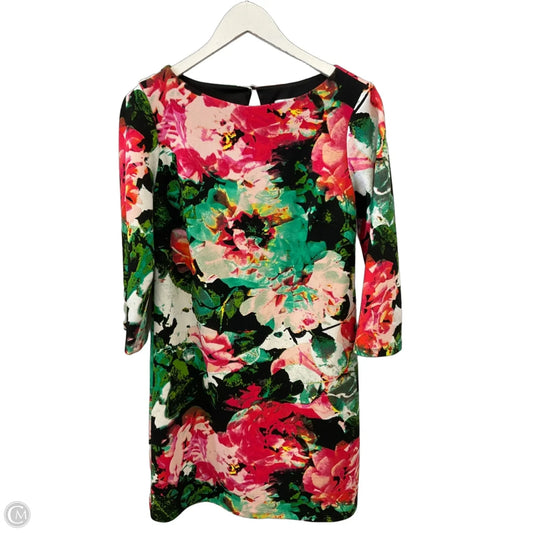 Dress Casual Midi By Nicole Miller In Multi-colored, Size: S