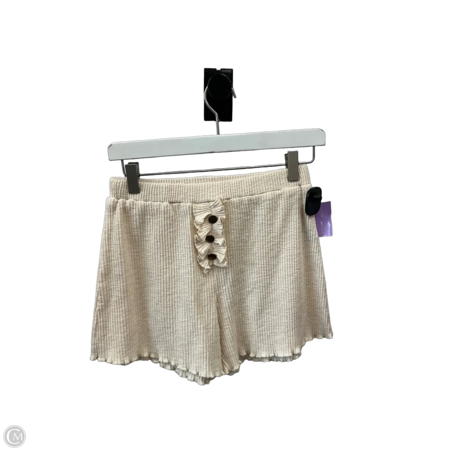 Shorts By Pol In Cream, Size: 4