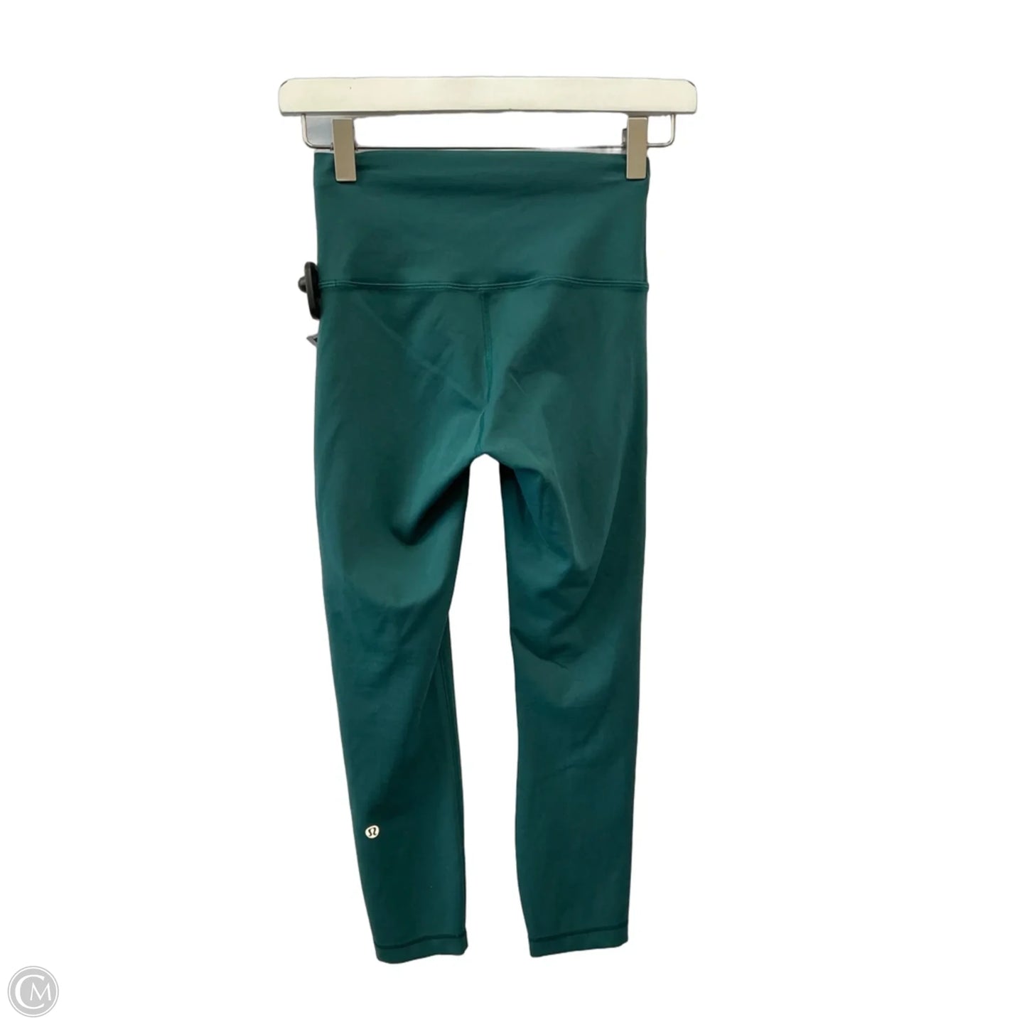 Athletic Capris By Lululemon In Teal, Size: S