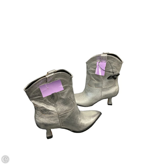 Boots Western By Dolce Vita In Silver, Size: 6.5