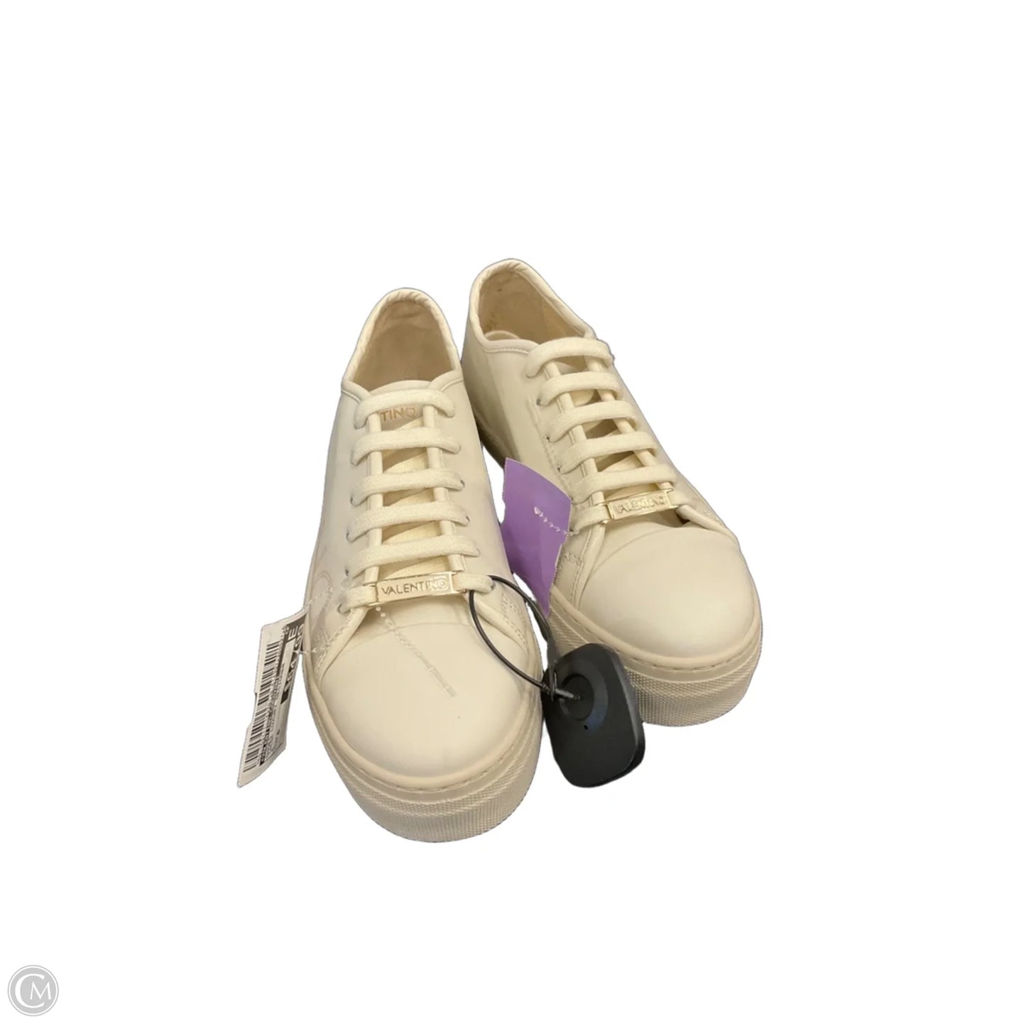 Shoes Luxury Designer By Valentino-garavani In Cream, Size: 6