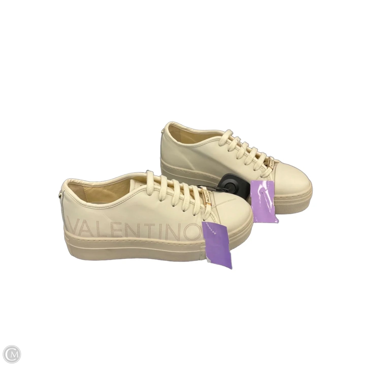 Shoes Luxury Designer By Valentino-garavani In Cream, Size: 6
