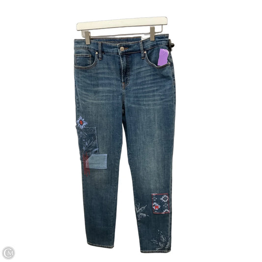 Jeans Skinny By Chicos In Blue Denim, Size: 6