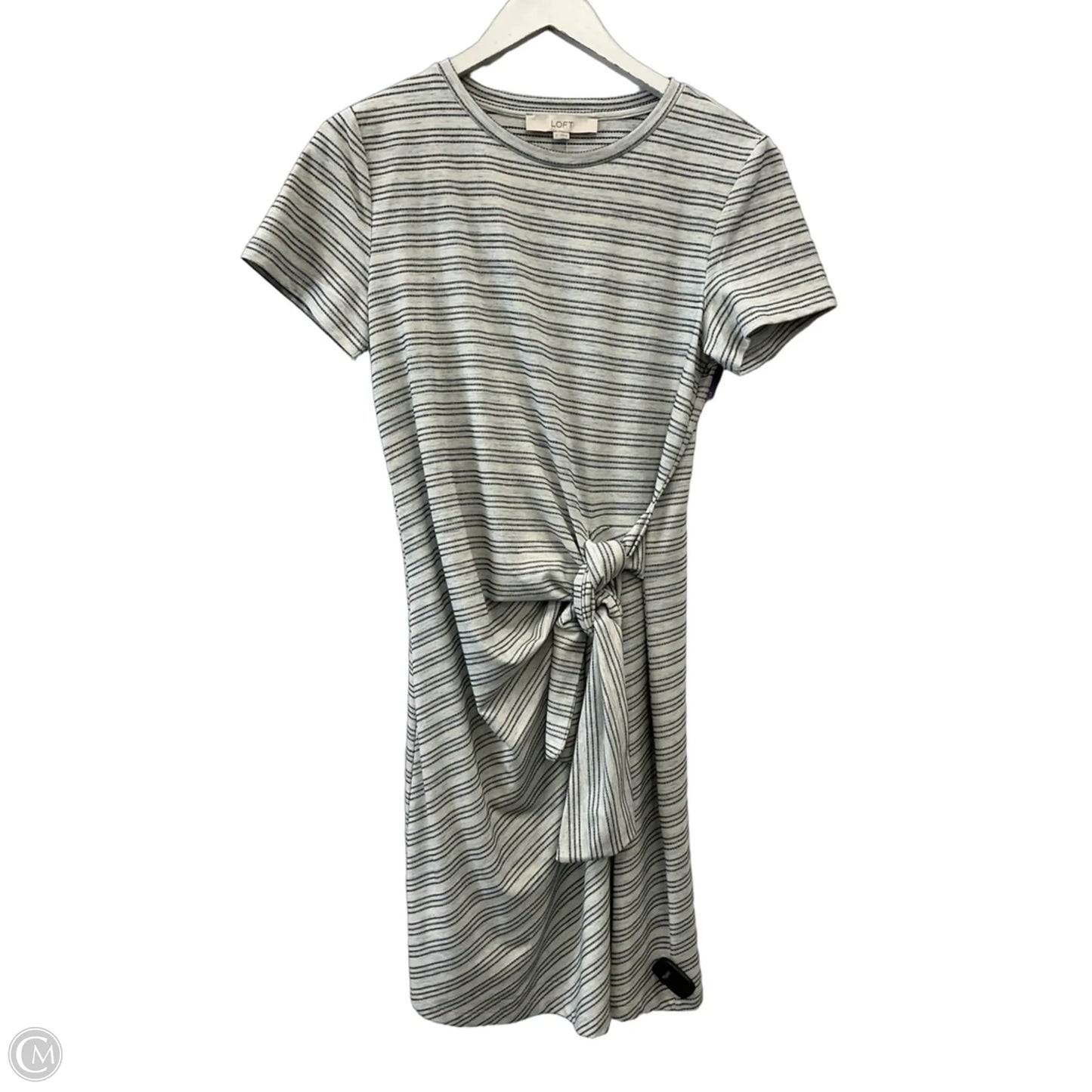 Dress Casual Midi By Loft In Blue, Size: S
