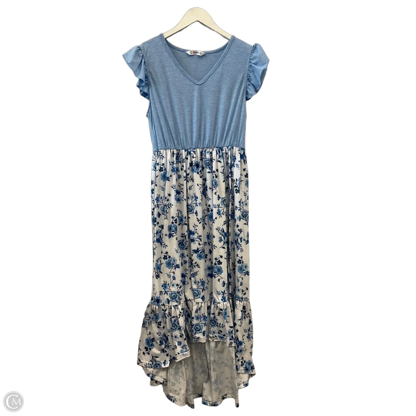 Dress Casual Maxi By Clothes Mentor In Blue, Size: M