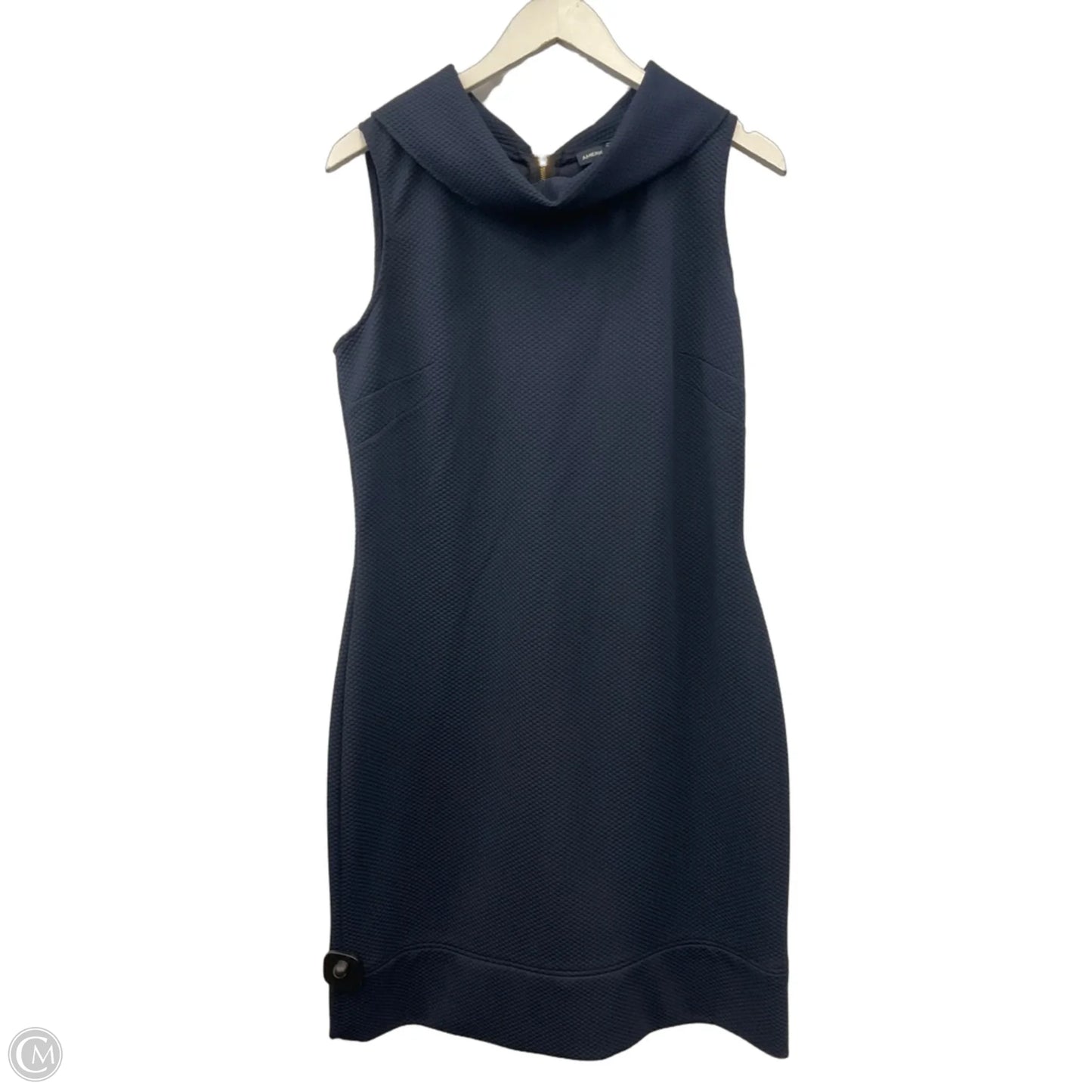 Dress Casual Midi By American Living In Navy, Size: L