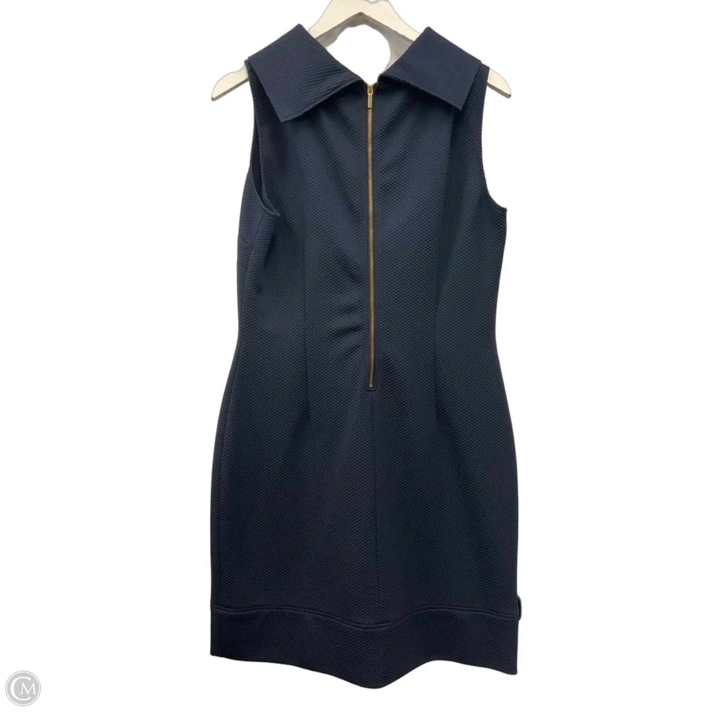 Dress Casual Midi By American Living In Navy, Size: L