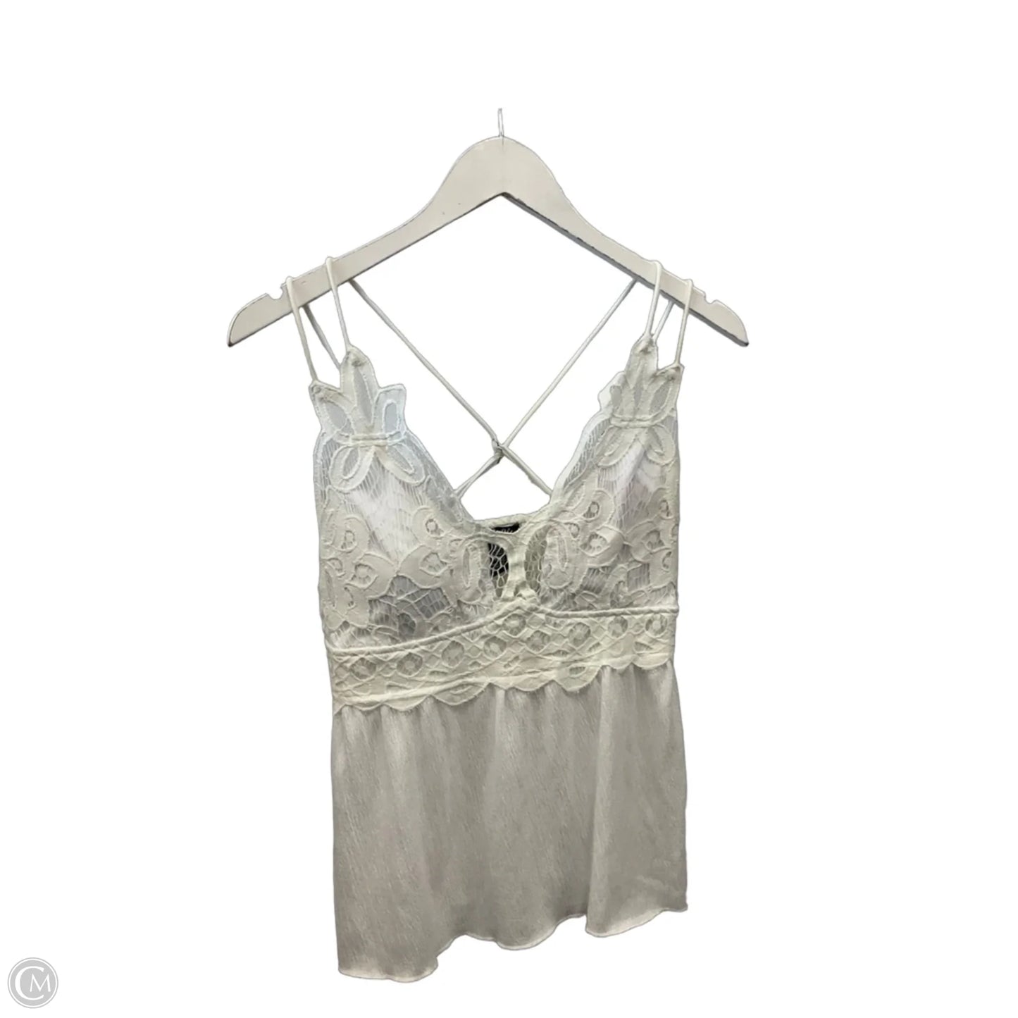 Top Sleeveless By Rue 21 In White, Size: M