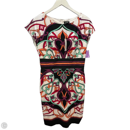 Dress Casual Midi By Nicole By Nicole Miller In Multi-colored, Size: M