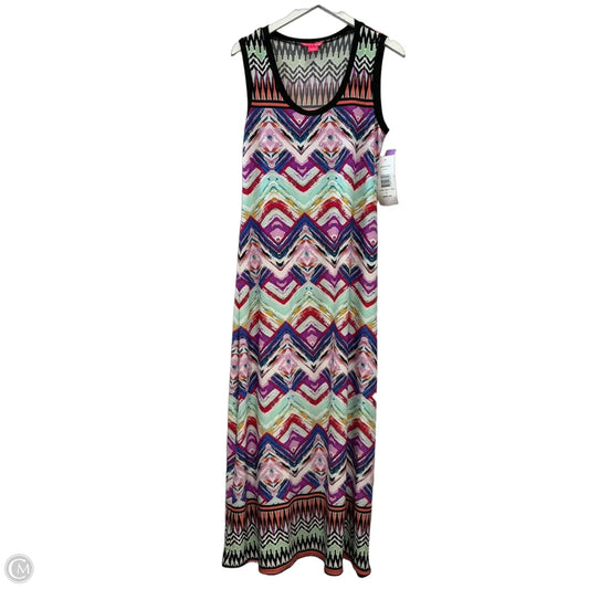 Dress Casual Maxi By Sunny Leigh In Multi-colored, Size: L