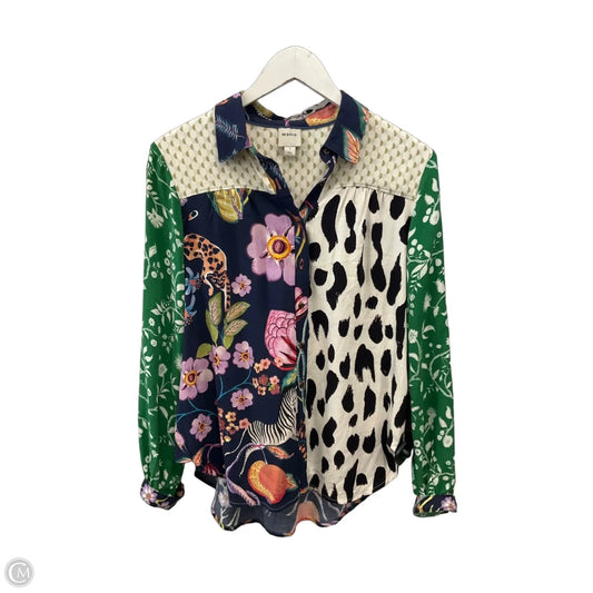 Top Long Sleeve By Maeve In Multi-colored, Size: S