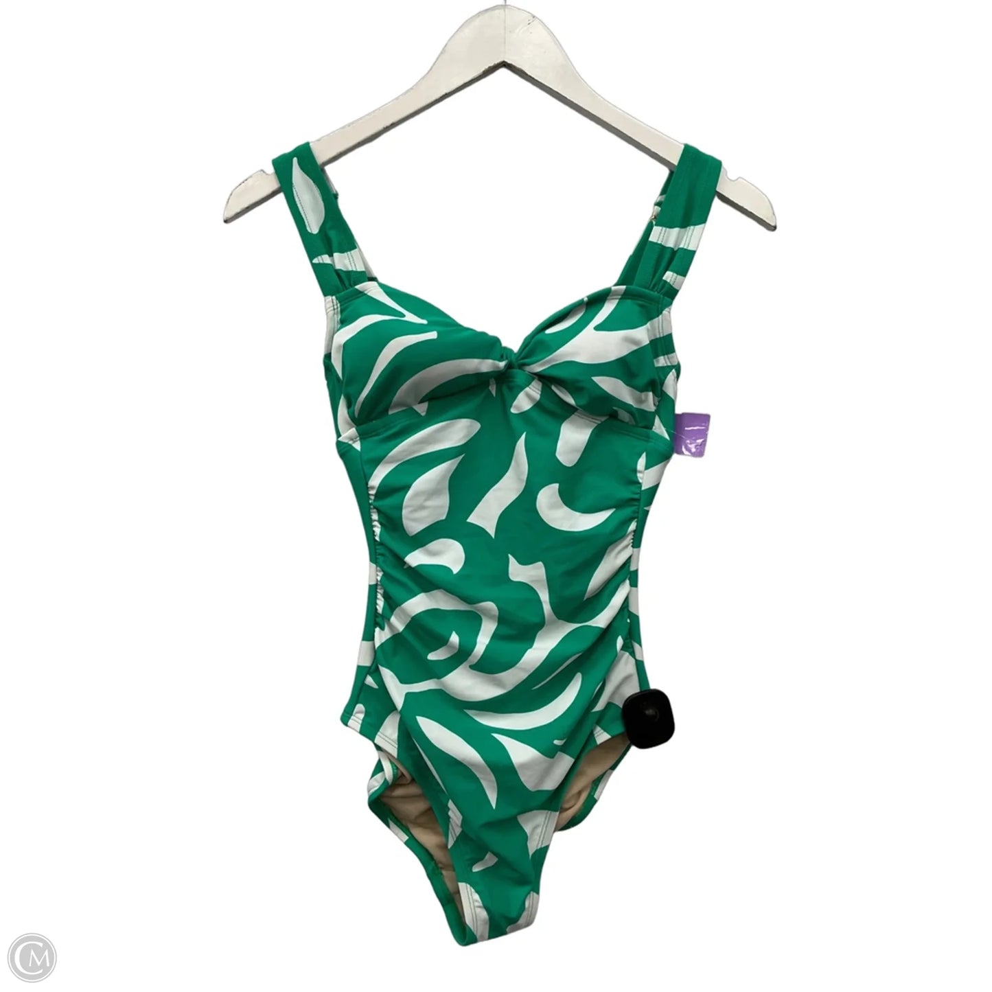 Swimsuit By Shade & Shore In Green & White, Size: Xs