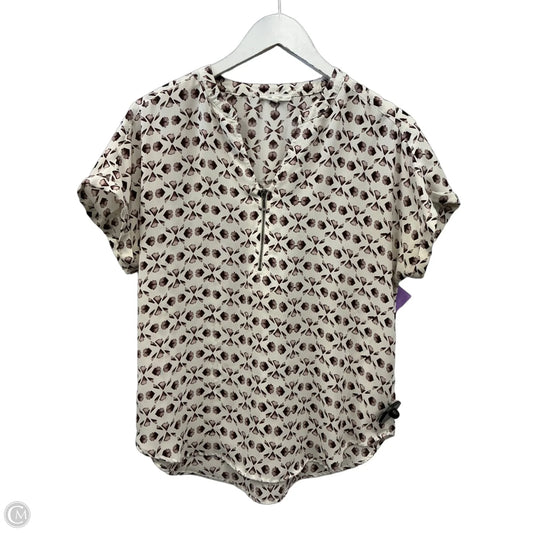 Top Short Sleeve By Maurices In Multi-colored, Size: S