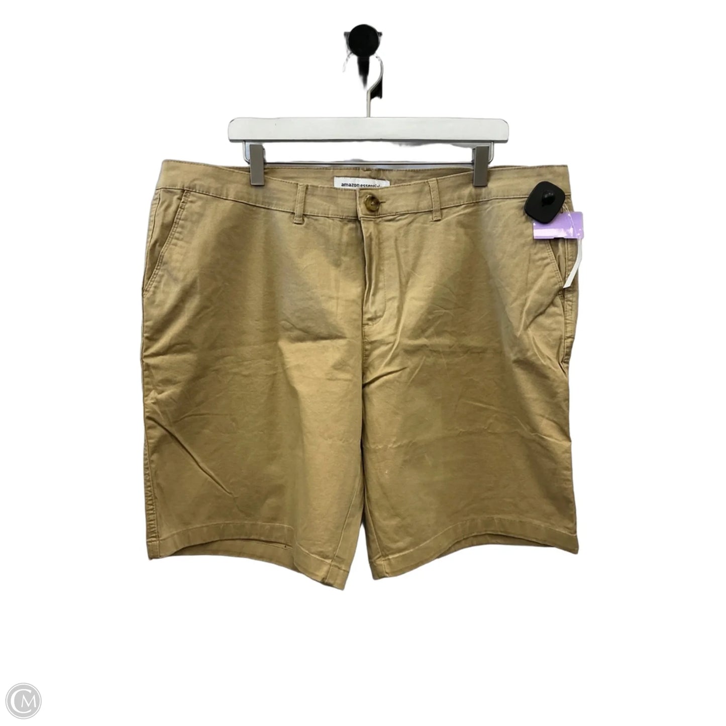 Shorts By Amazon Essentials In Tan, Size: 20