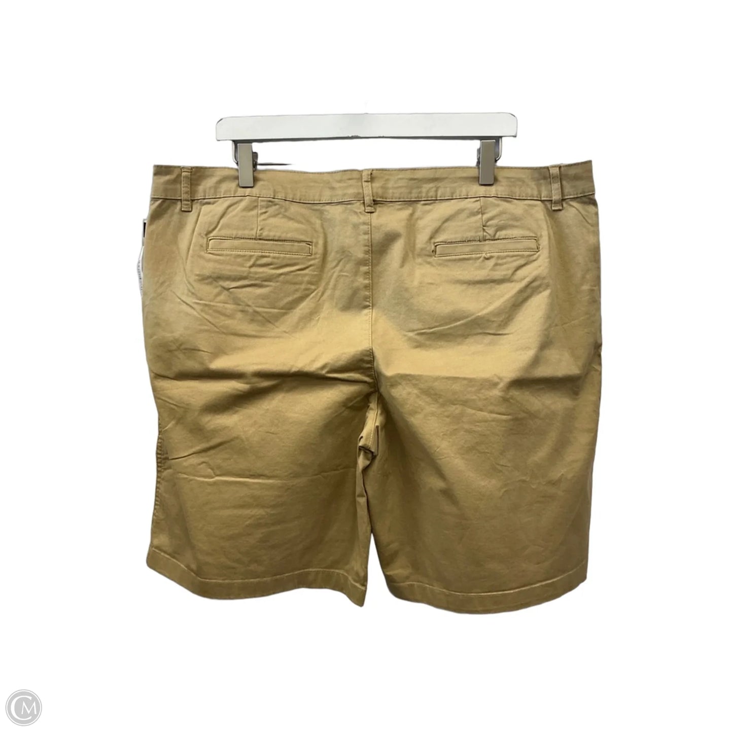 Shorts By Amazon Essentials In Tan, Size: 20