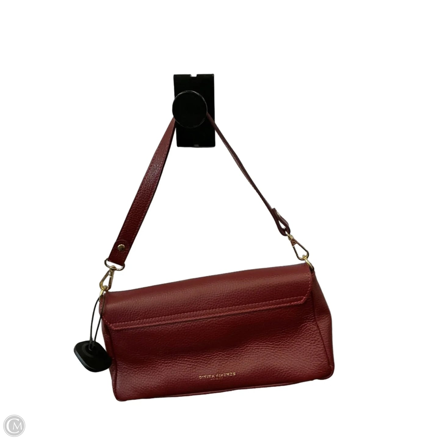 Crossbody Leather By Clothes Mentor, Size: Medium