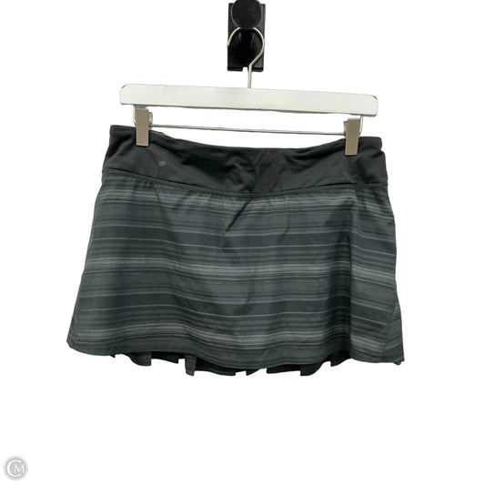 Athletic Skort By Lululemon In Black, Size: 8
