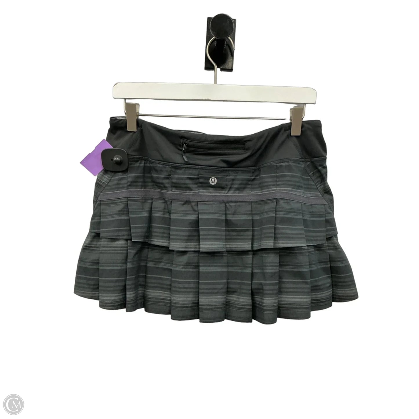 Athletic Skort By Lululemon In Black, Size: 8