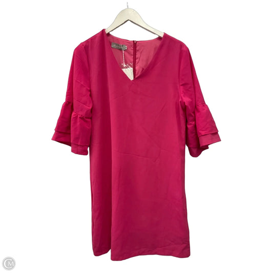 Dress Casual Midi By Clothes Mentor In Pink, Size: M