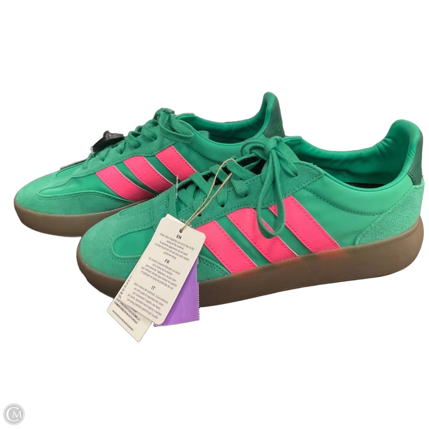 Shoes Athletic By Adidas In Green, Size: 10