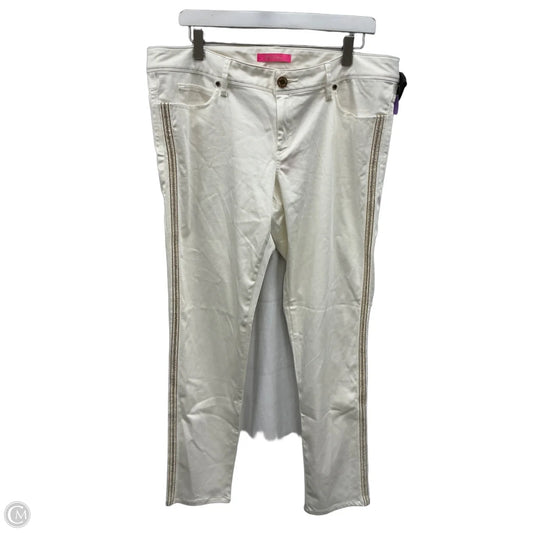Pants Other By Lilly Pulitzer In White, Size: 14