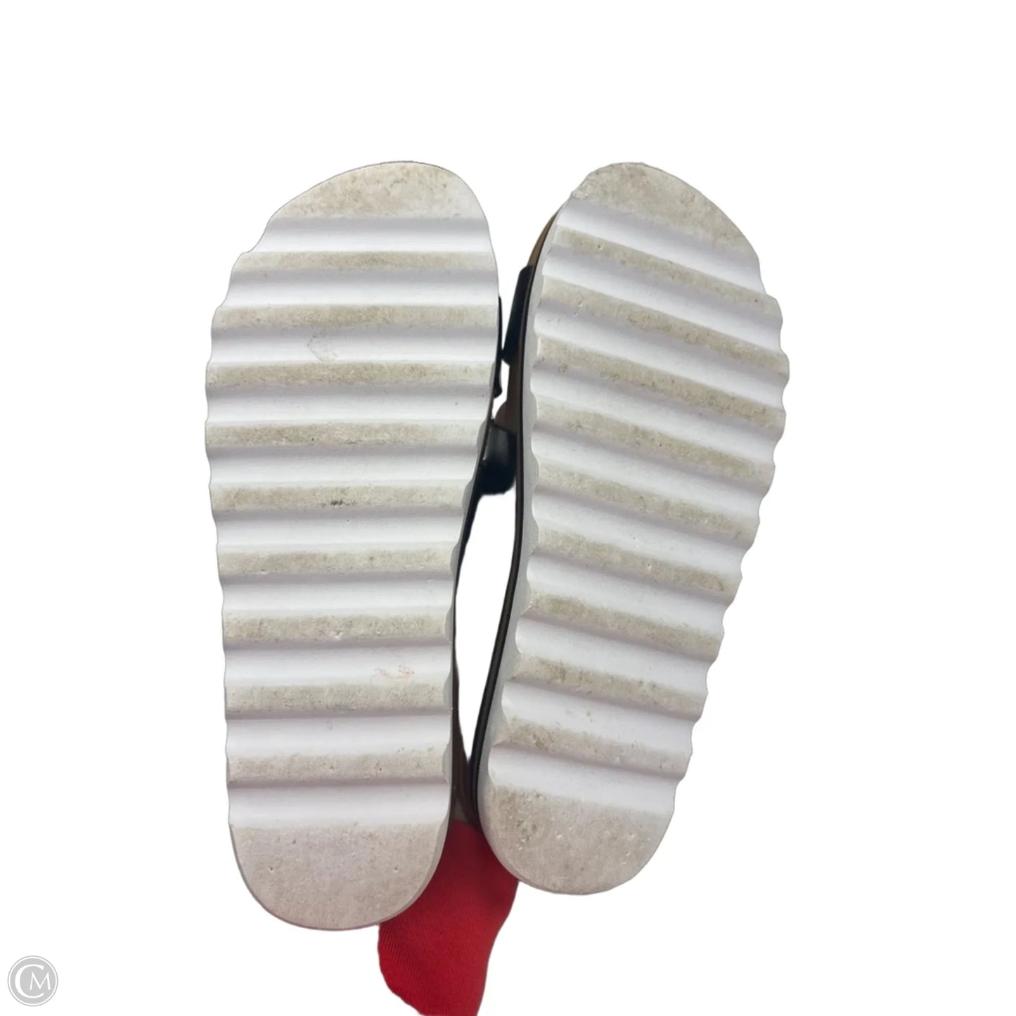 Sandals Heels Platform By Reef In Black, Size: 6