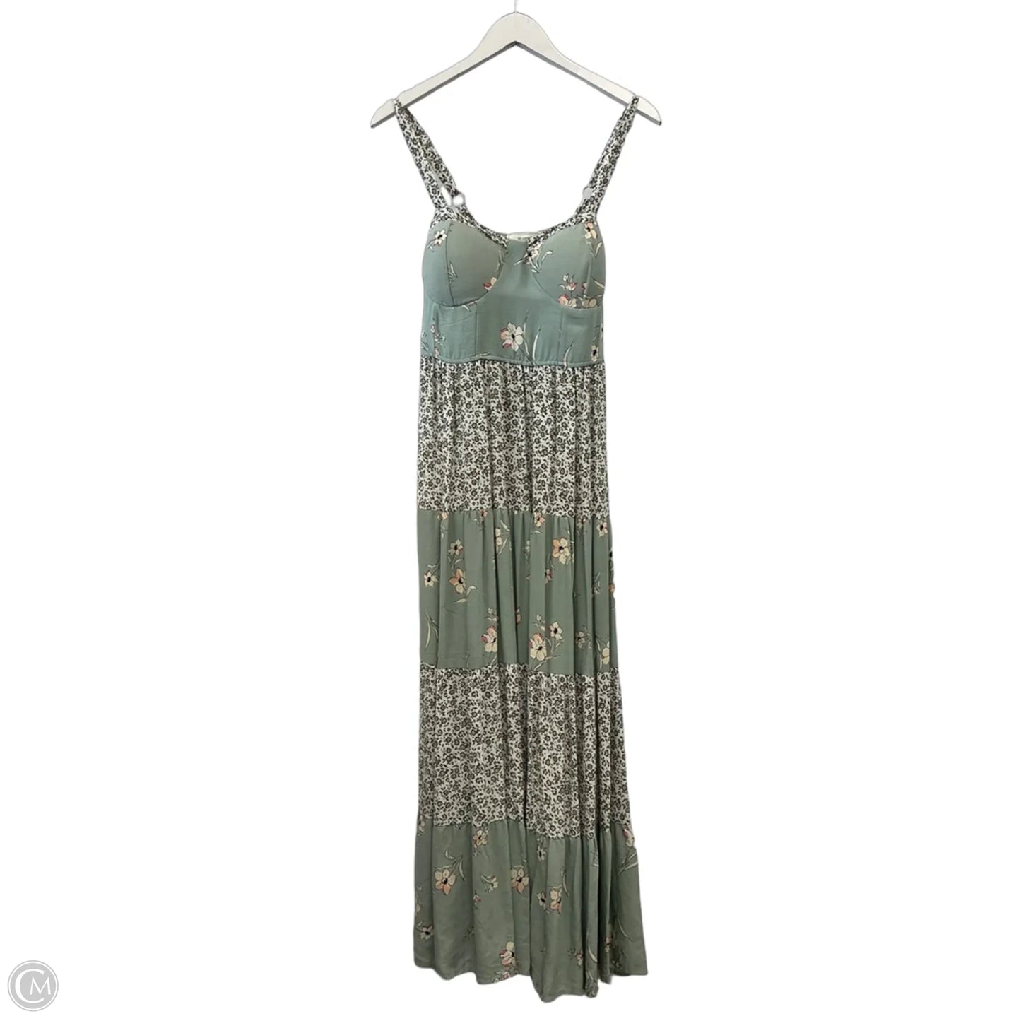 Dress Casual Maxi By No Comment In Green, Size: Xl