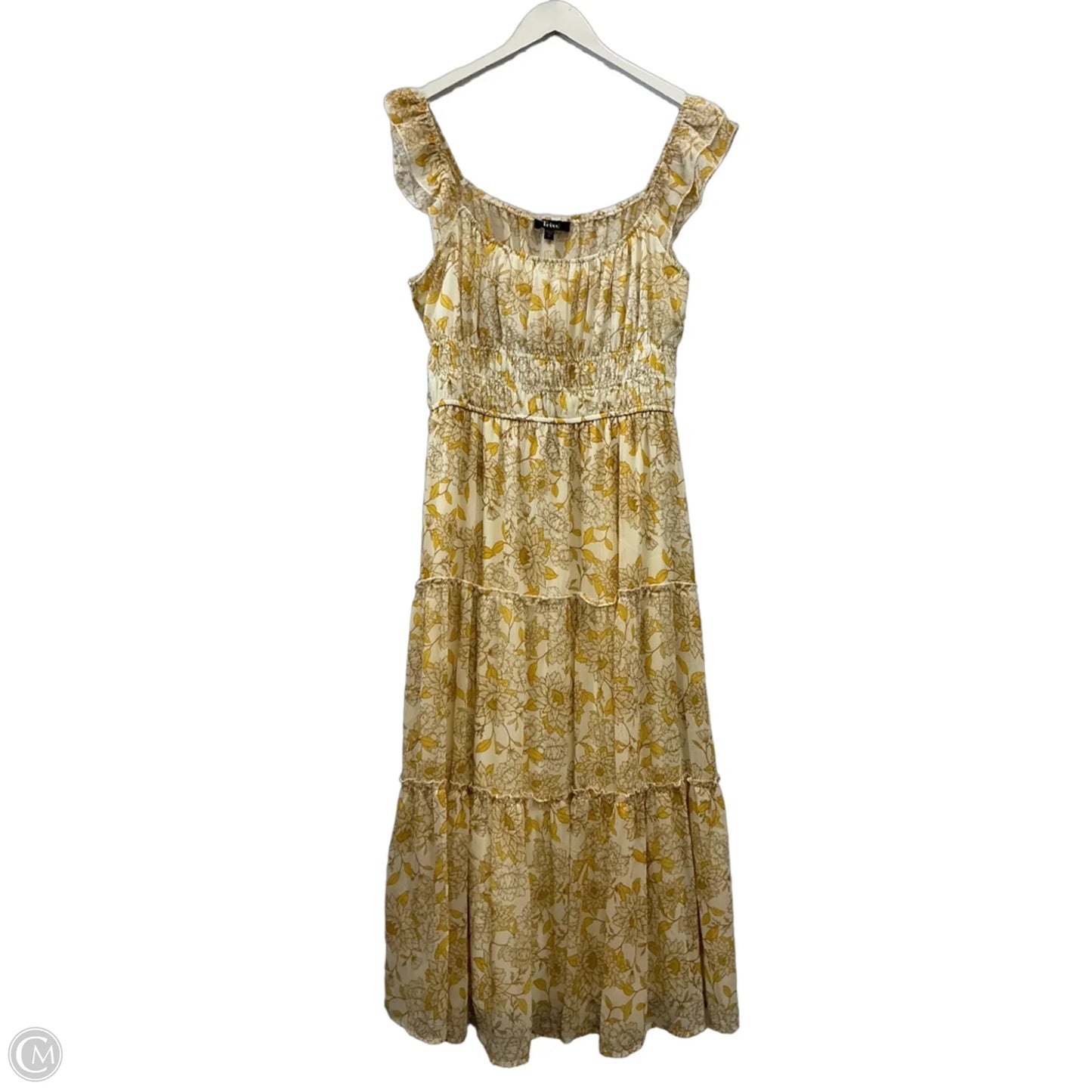 Dress Casual Maxi By Trixxi In Yellow, Size: Xl