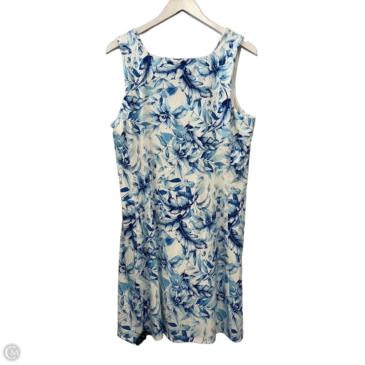 Athletic Dress By Tommy Bahama In Blue & White, Size: L