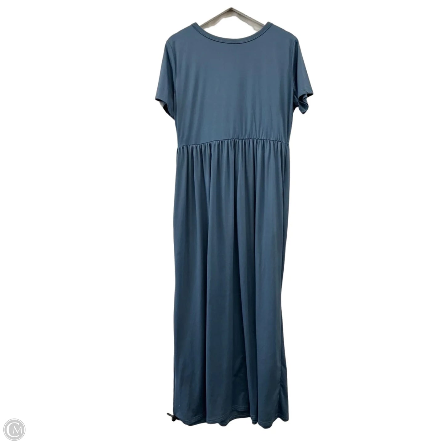 Dress Casual Maxi By Clothes Mentor In Blue, Size: Xl