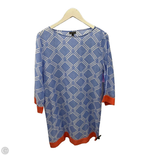 Swimwear Cover-up By Talbots In Blue, Size: S