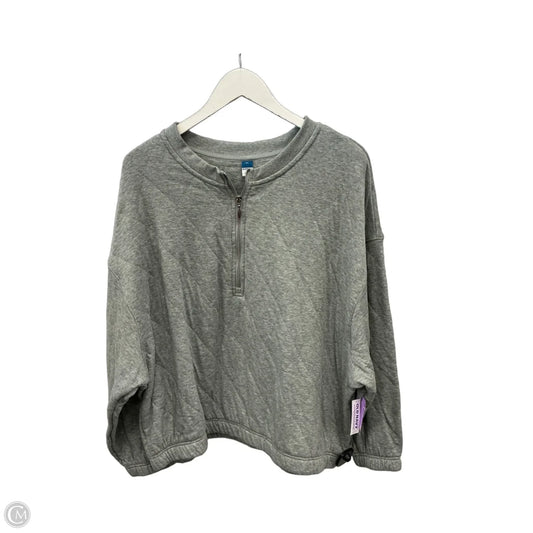 Sweatshirt Collar By Old Navy In Grey, Size: Xxl