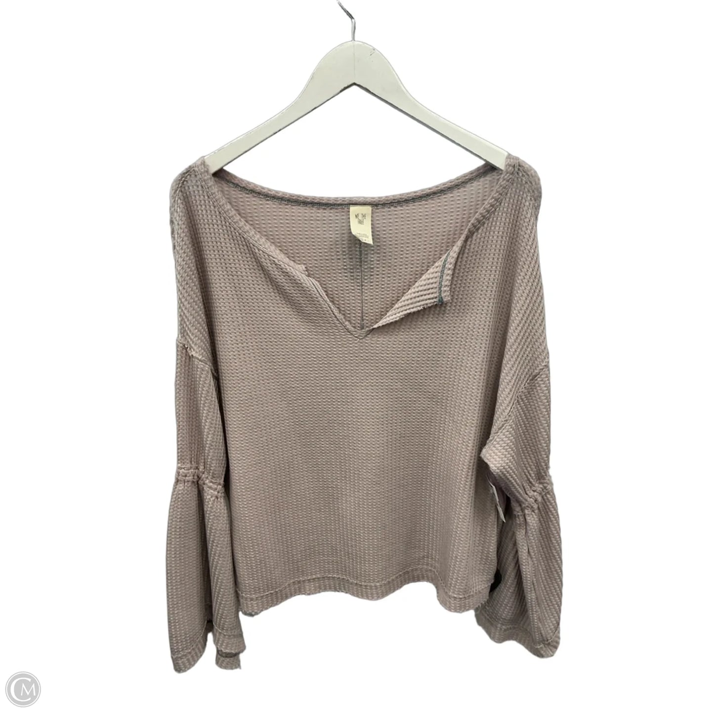 Top Long Sleeve By We The Free In Purple, Size: S