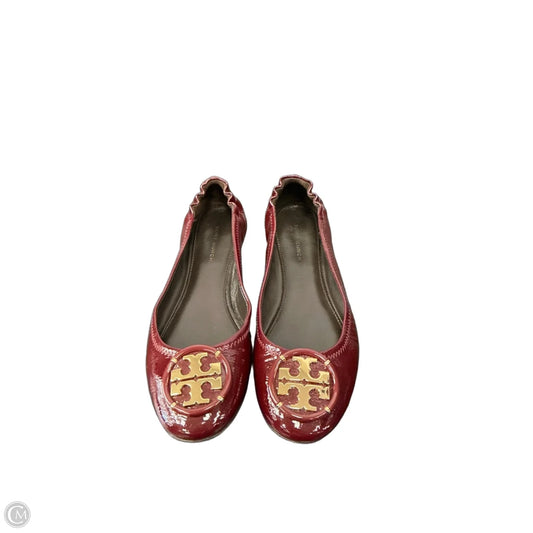 Shoes Designer By Tory Burch In Maroon, Size: 6