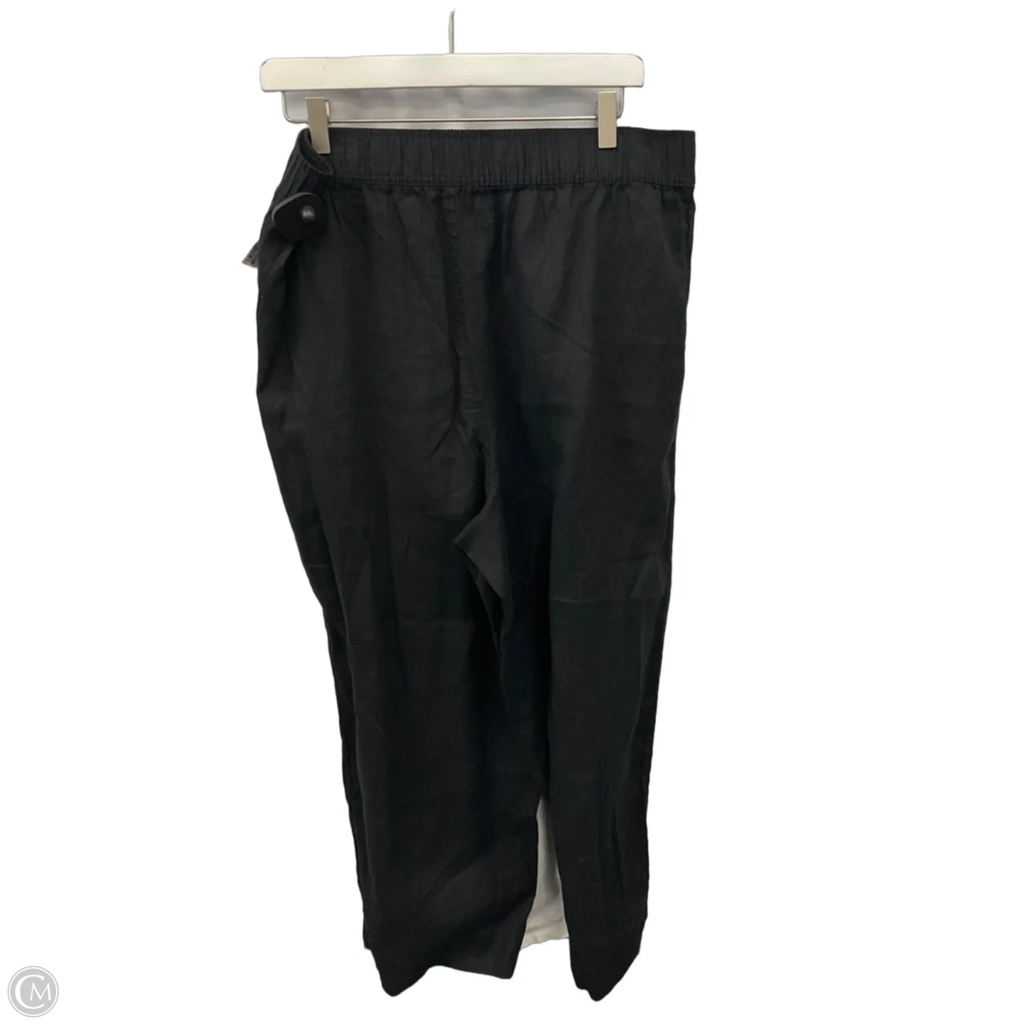 Pants Linen By Tahari In Black, Size: 14
