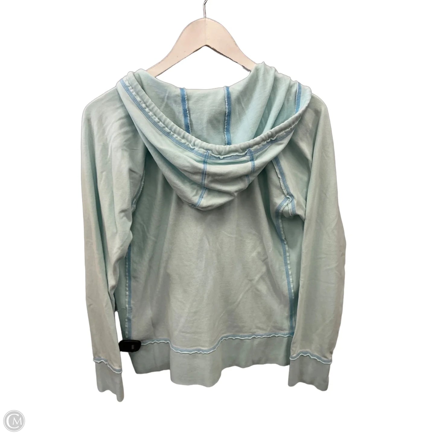 Athletic Jacket By Life Is Good In Blue, Size: M