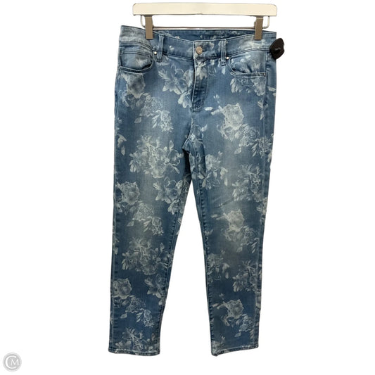 Jeans Cropped By White House Black Market In Blue Denim, Size: 6