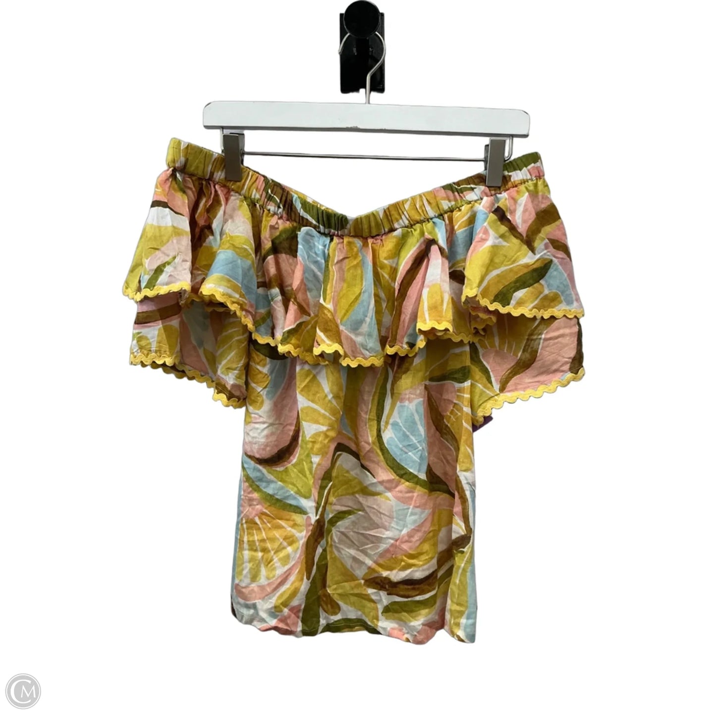 Skirt Set 2pc By Clothes Mentor In Yellow, Size: M