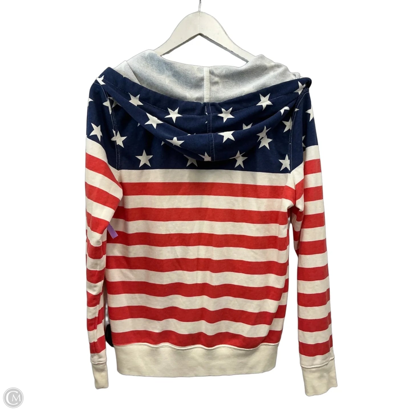 Jacket Other By Old Navy In Blue Red & White, Size: M