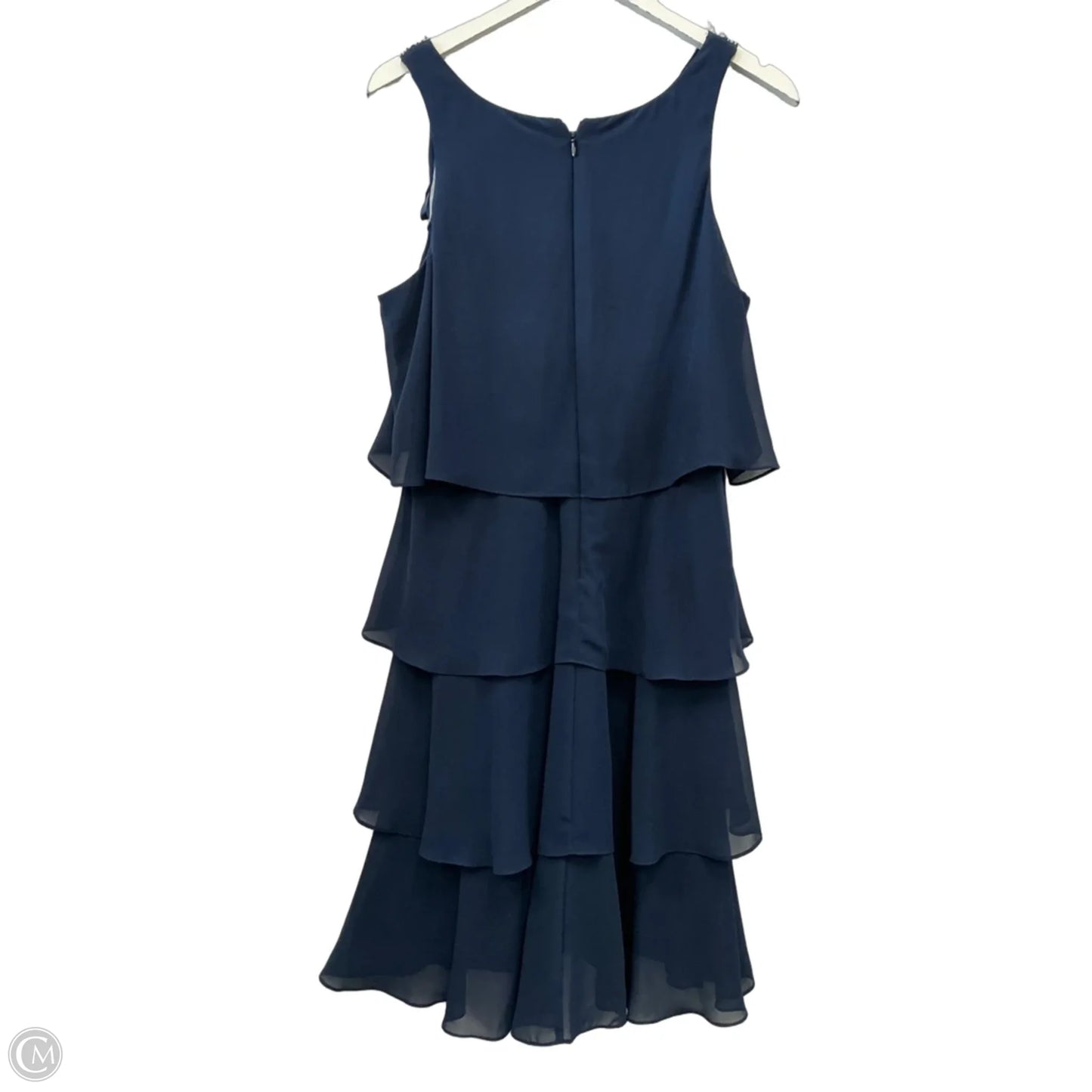Dress Party Midi By Clothes Mentor In Navy, Size: Xl