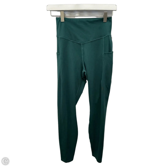 Athletic Leggings By The North Face In Green, Size: M
