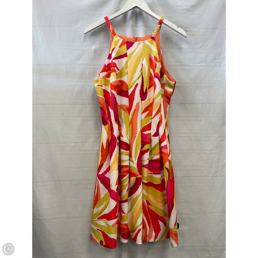 Dress Casual Midi By Vince Camuto In Multi-colored, Size: M