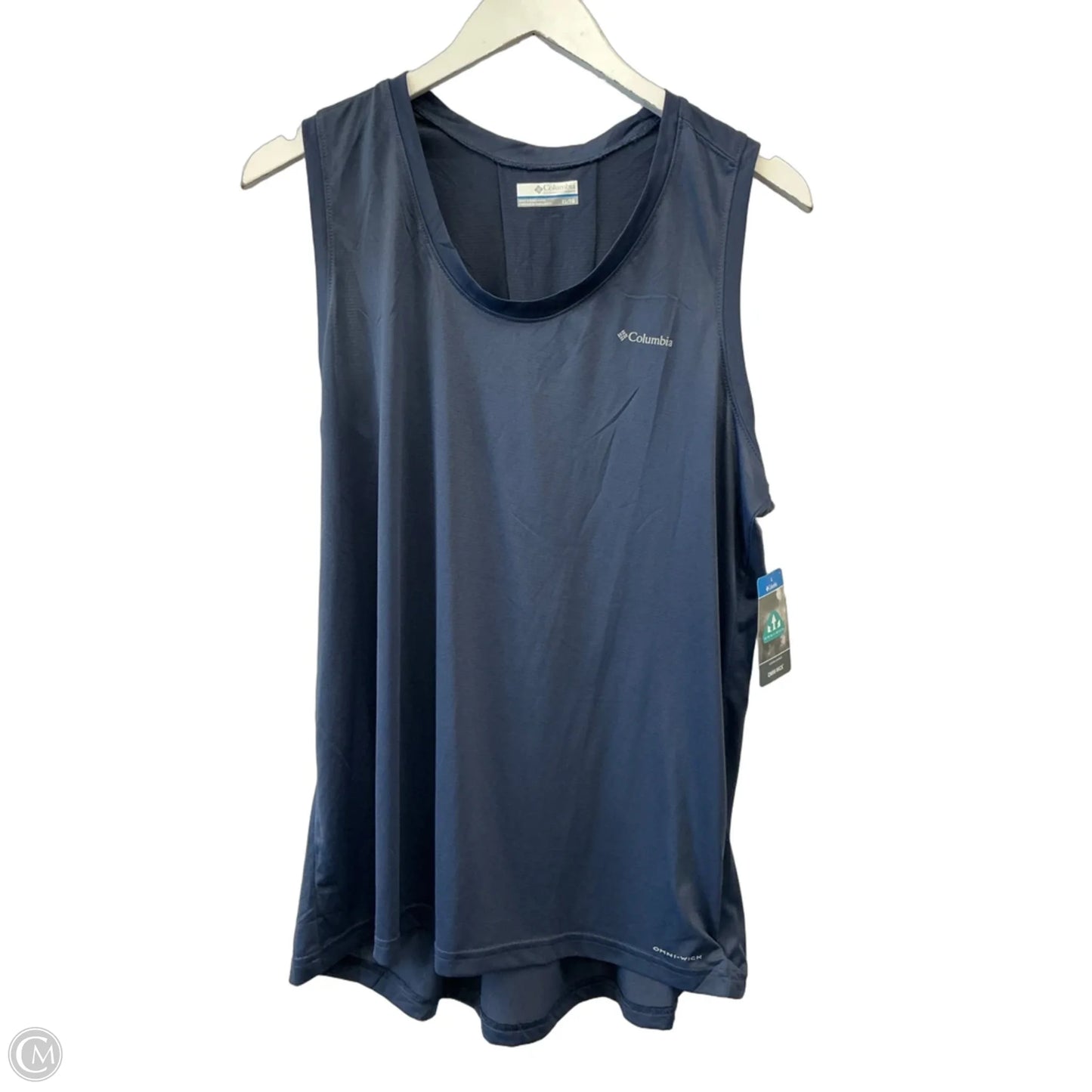 Athletic Tank Top By Columbia In Blue, Size: Xl