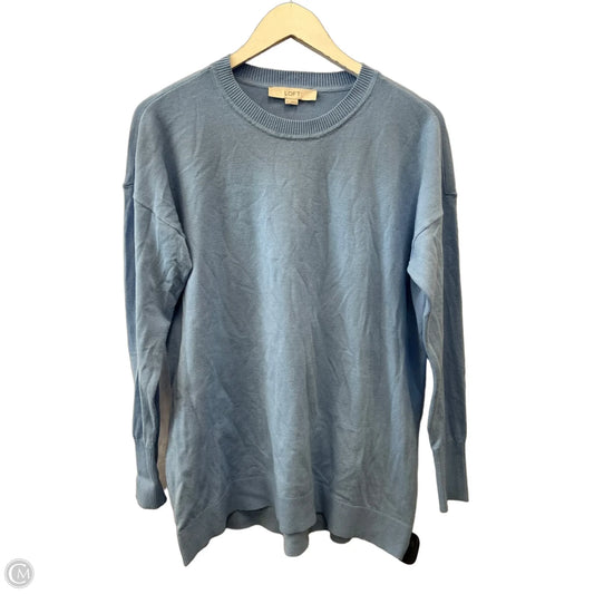 Sweater By Loft In Blue, Size: M
