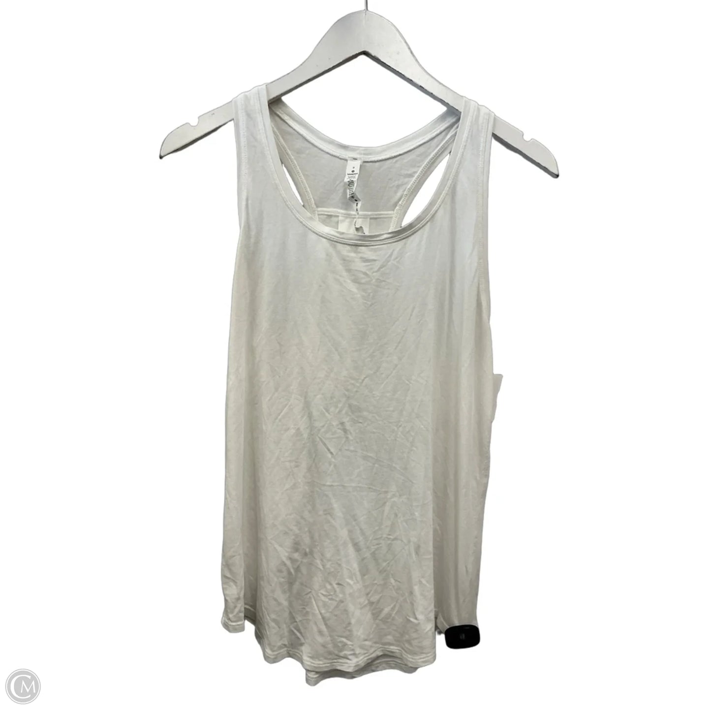 Athletic Tank Top By Lululemon In White, Size: M